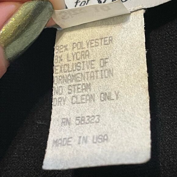 Vintage Susan Roselli for Vijack Mesh Bodycon Dress - Picture 12 of 12